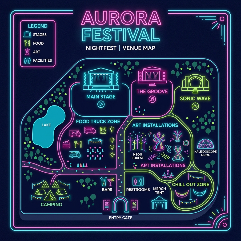 Venue Map Background